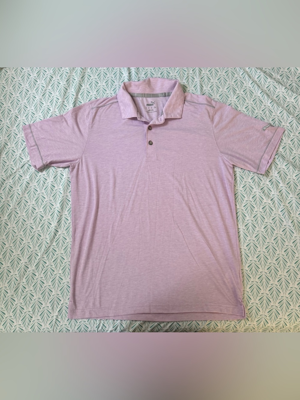 Puma Men’s Light Lavender Polo Shirt